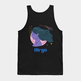 Zodiac Sign Virgo Tank Top